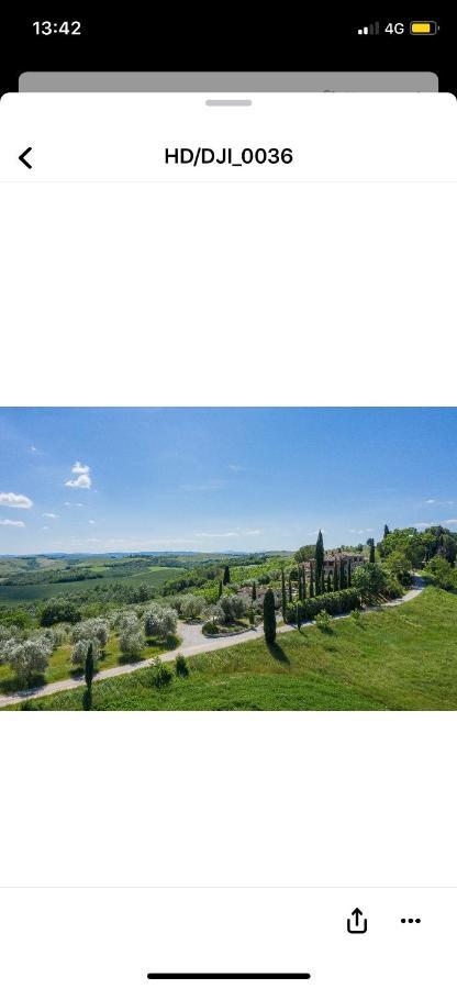 Il Capanno Villa Asciano Eksteriør bilde